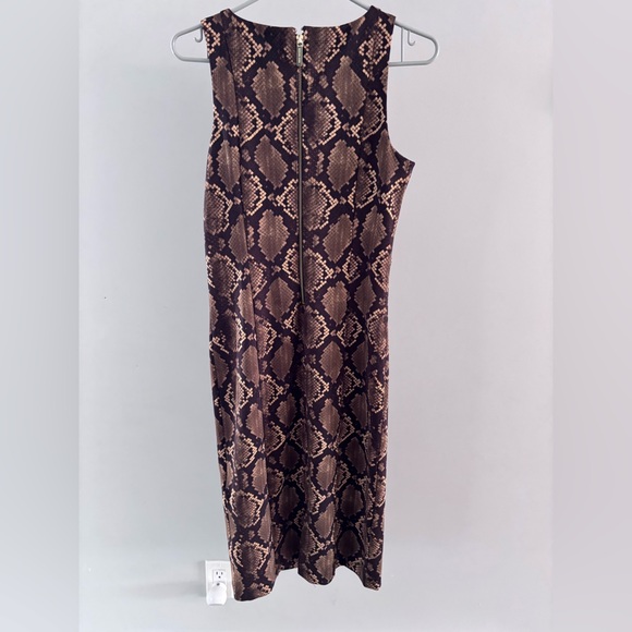 Snake Print Sleeveless Dress - Picture 3 of 3
